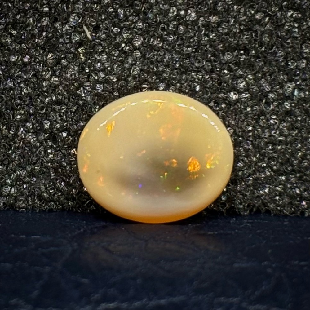 Bright Pinfire Mexican Fire Opal Bright Full Fires Polished Ready To Be Set